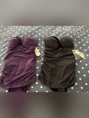 Lot of 2 Tommy Bahama size 4 swimsuits